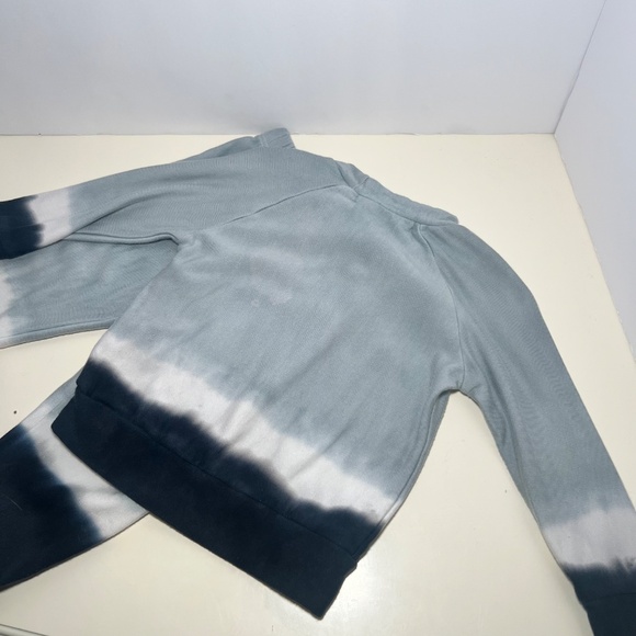 FAIRWELL Blue Tie Dye Jogger and Long Sleeve Set Very Soft FAIR CONDITION - Picture 4 of 5